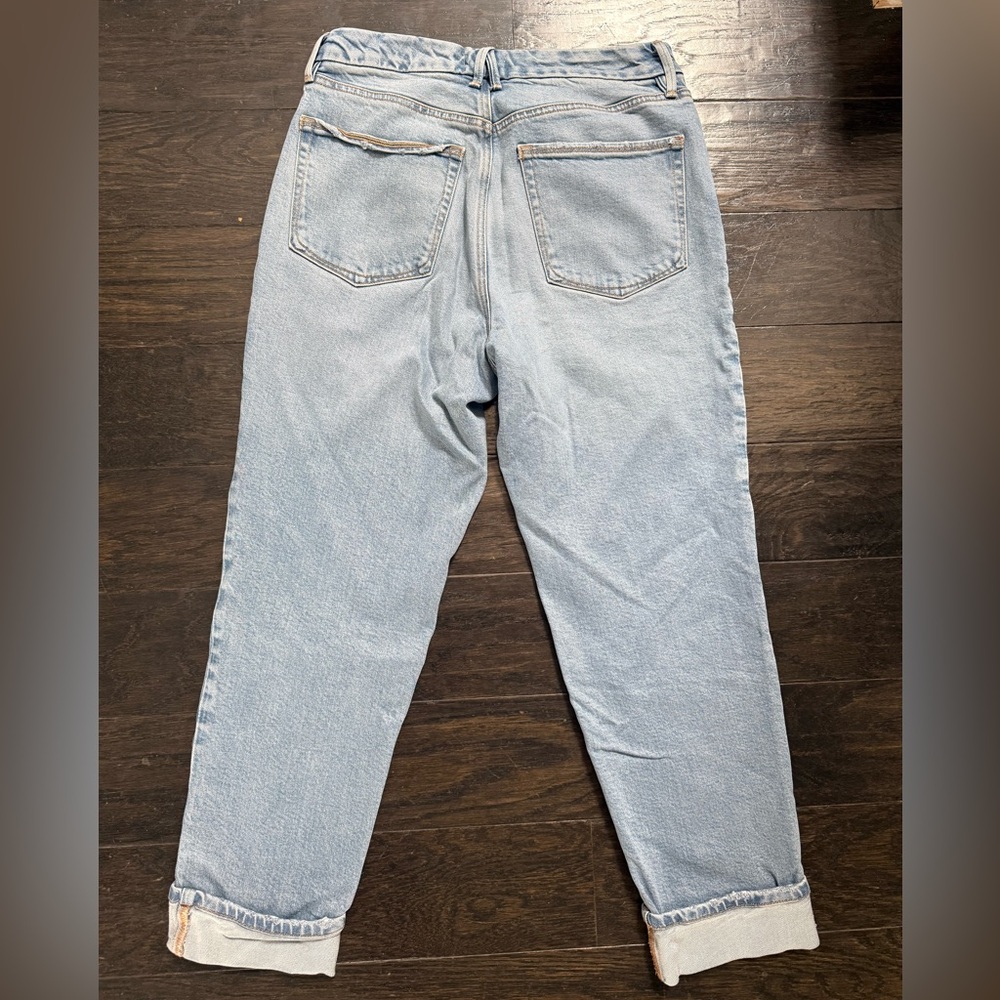 Good American ‘the weekender cuff’ jeans sz 28 - Picture 2 of 4